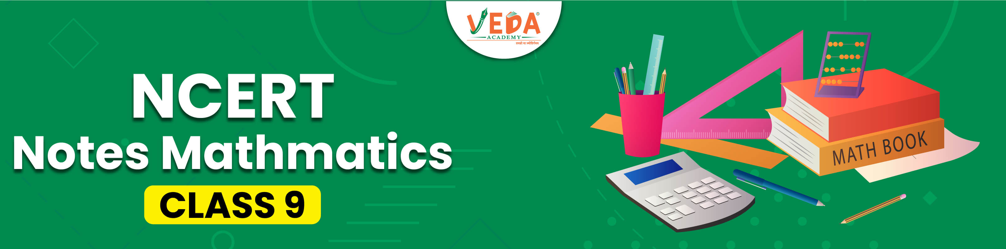 Math Class 9 Book Notes.pdf NCERT Notes for Class 9 Maths (2026) – Chapter-wise Formulas & Concepts